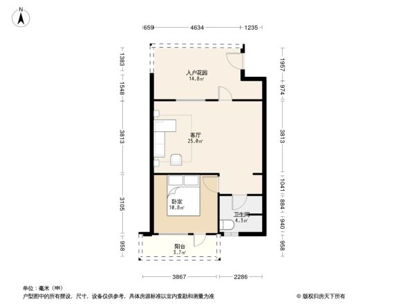 青城山房户型图