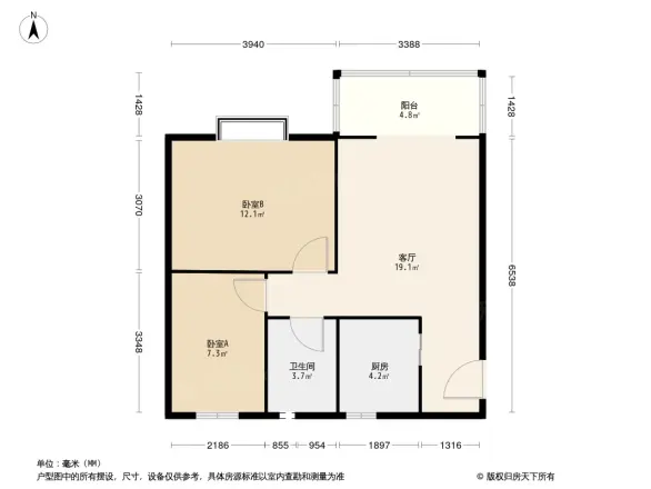 杨柳新屯户型图
