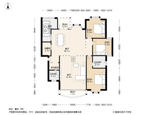 春天花园户型图