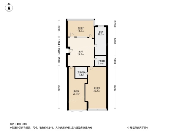 桂苑公寓户型图