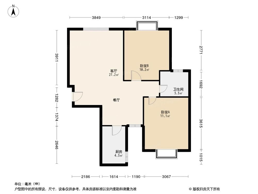 相似户型图