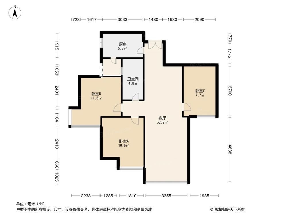 相似户型图