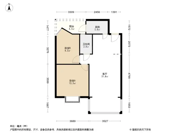 双楠吉家户型图