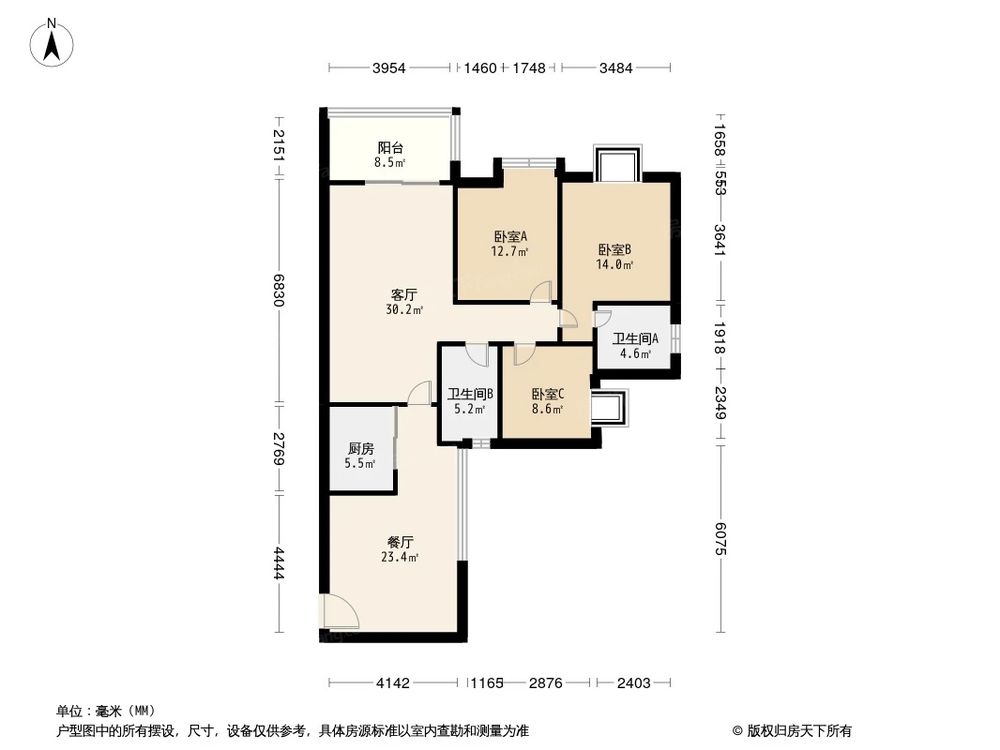 相似户型图