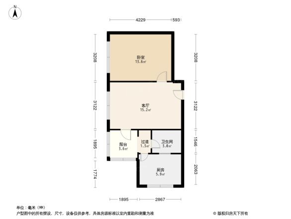 菊乐路98号院户型图