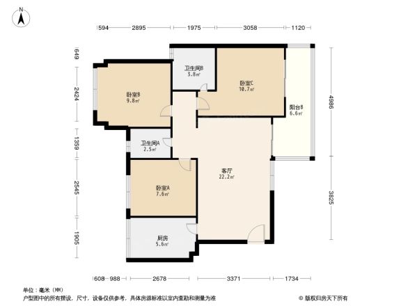 香瑞楠府户型图