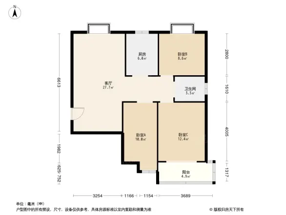 怡景佳园户型图
