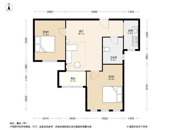 三林世博家园(新浦路199弄)户型图