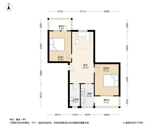 一环路南三段64号院户型图