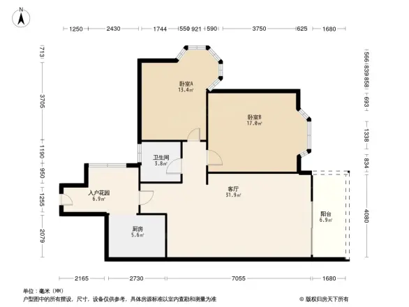 神仙树大院一期户型图