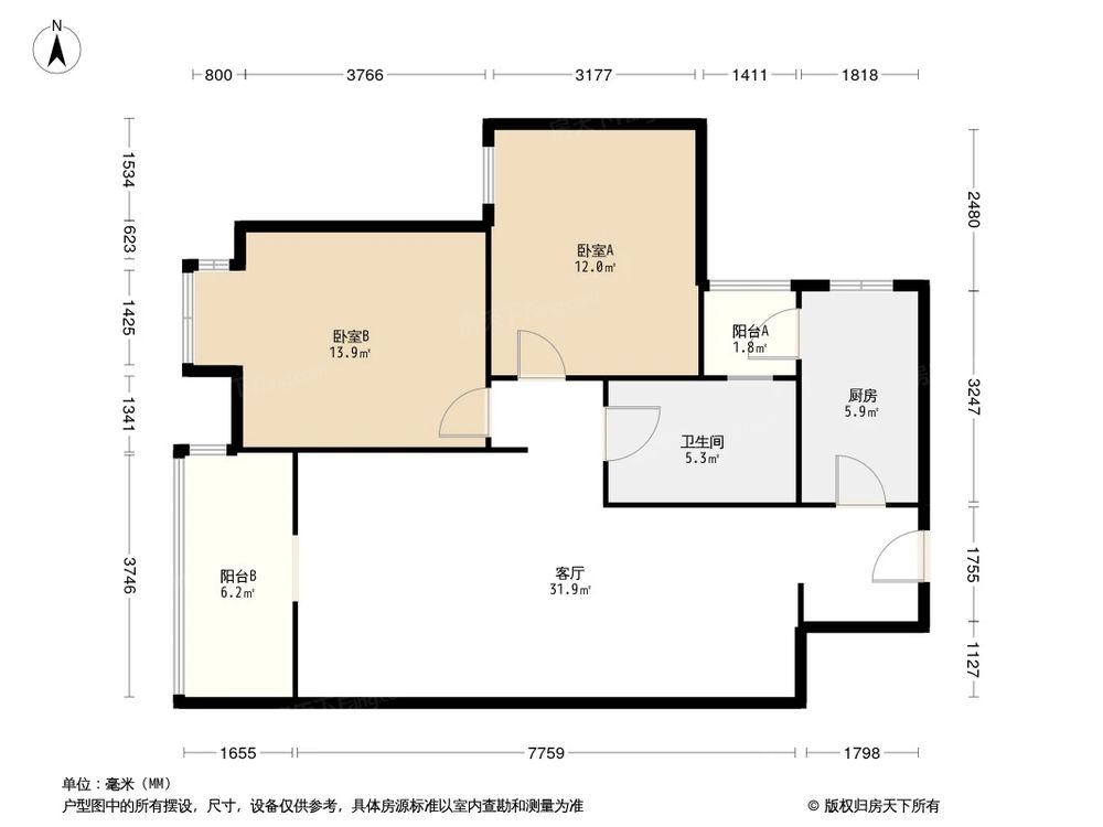 相似户型图