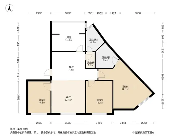 棕南华苑户型图
