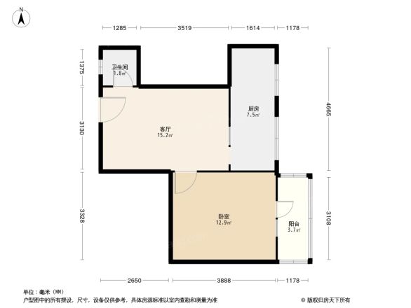 双庆路45号院户型图