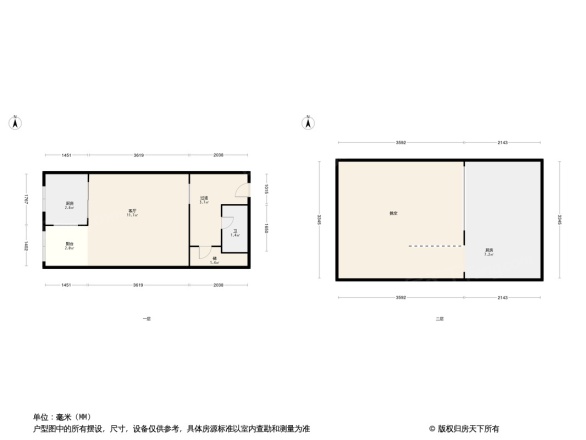 蜜城户型图
