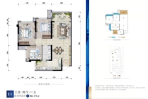 永川新鸥鹏·巴川府B1户型