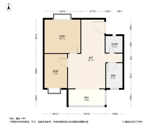 杨柳新屯户型图