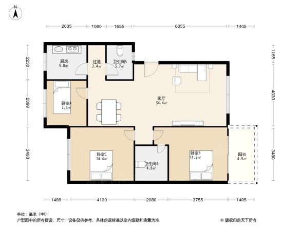 红瓦二期户型图