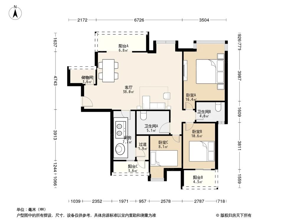 相似户型图