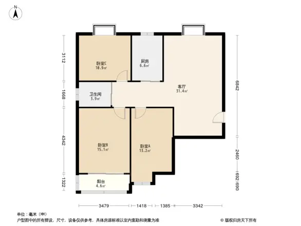 怡景佳园户型图