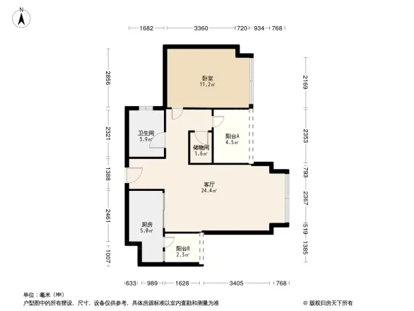北新上锦户型图