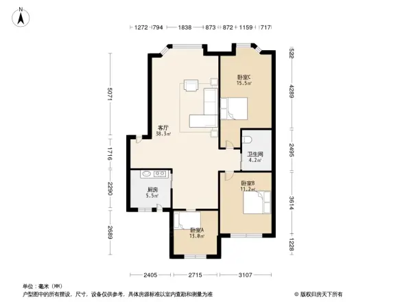 岷江华庭户型图