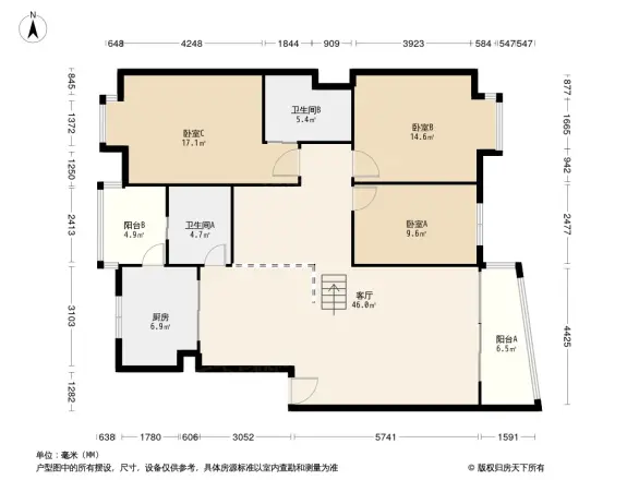 丽景新城户型图