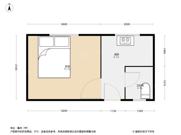 蒙自路601弄小区户型图