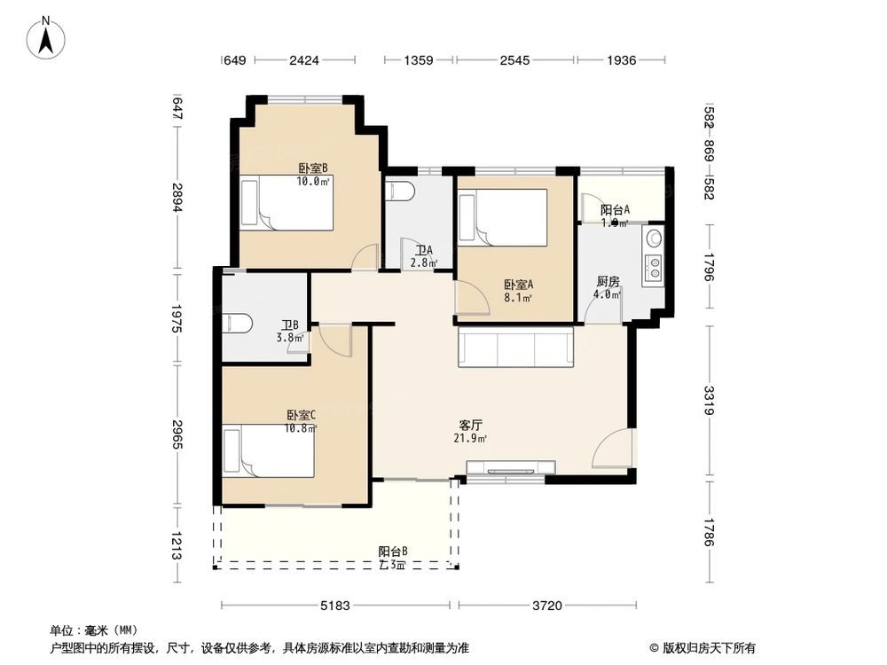 相似户型图