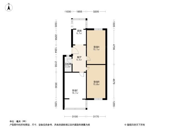 德盛路75号院户型图