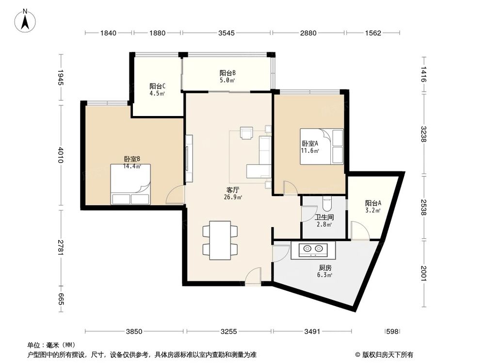 相似户型图