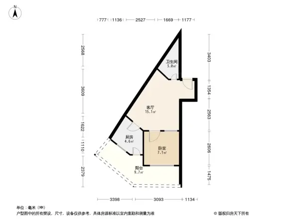 九里堤中路52号院户型图