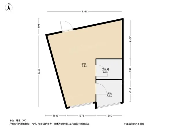 双华精装年户型图