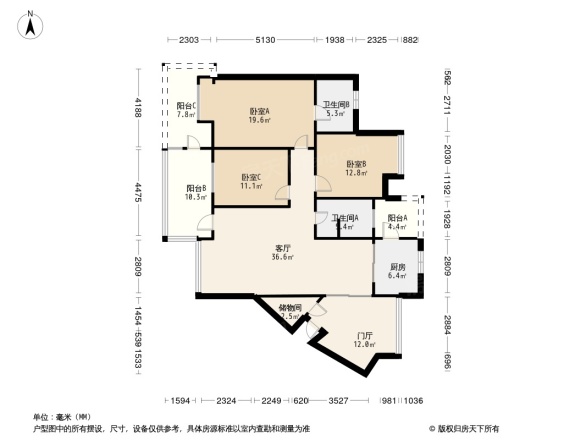 温江水韵尚城户型图图片