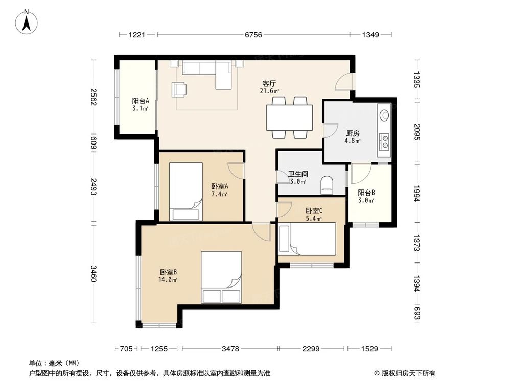 相似户型图
