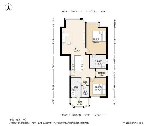 牡丹名邸户型图