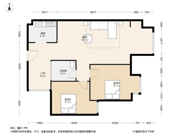 金阳美景户型图