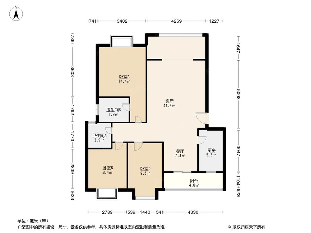 相似户型图