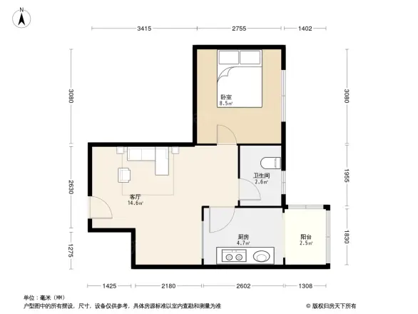 九里堤中路52号院户型图