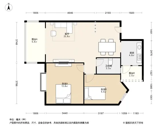 双楠吉家户型图