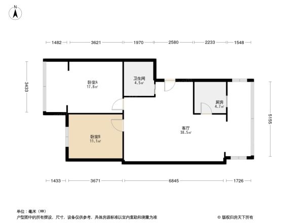 新康公寓户型图