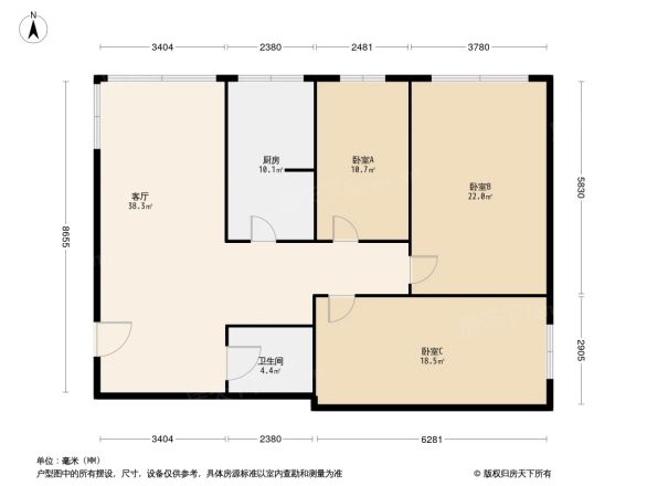 新康公寓户型图