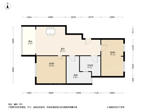 清香雅苑户型图