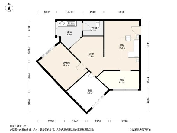 八二宿舍一区户型图