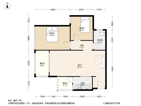 中铁鹭岛艺术城户型图