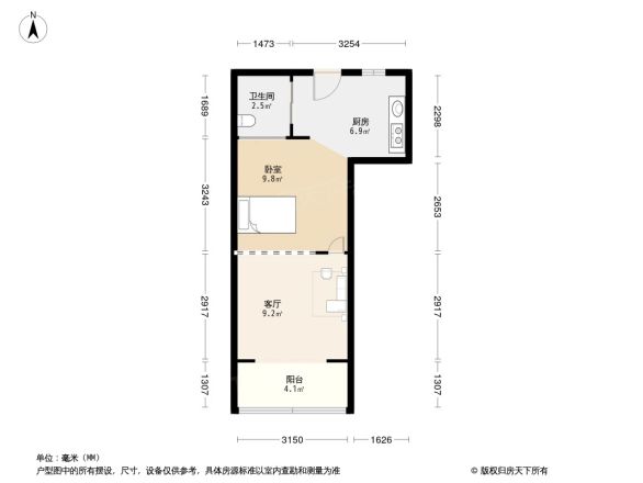 范北小区户型图