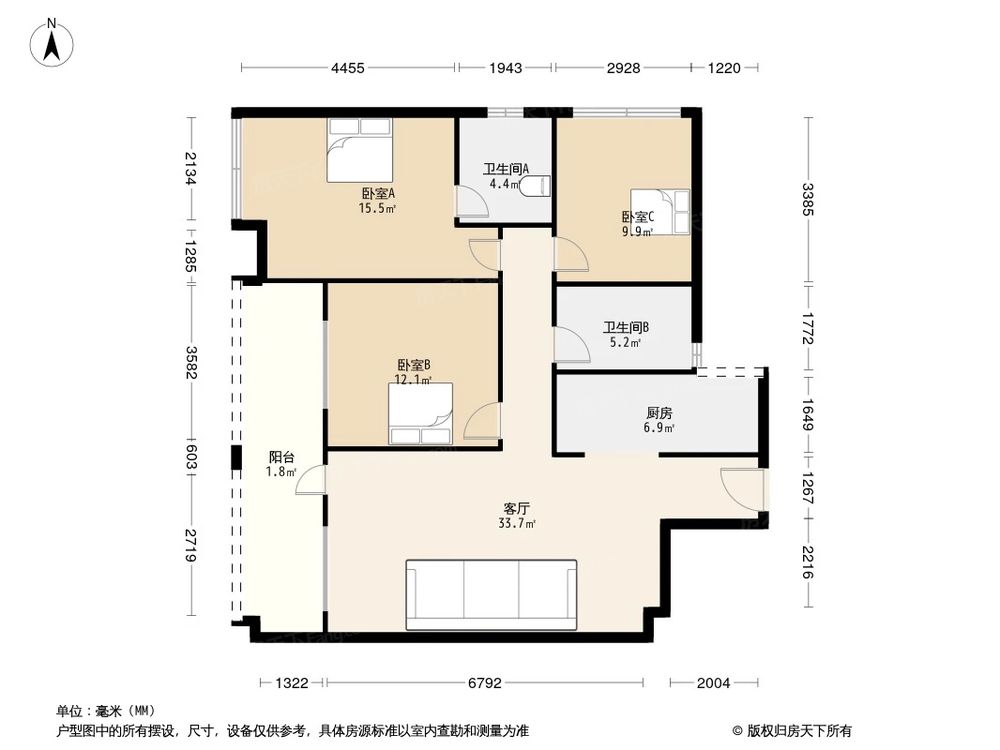 相似户型图
