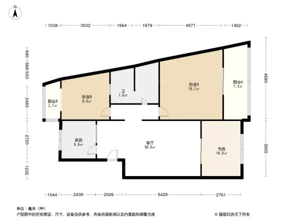 棕南华苑户型图