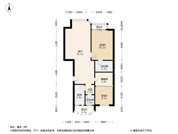 牡丹名邸户型图