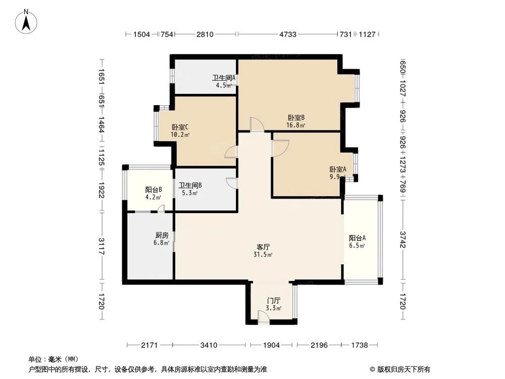 相似户型图