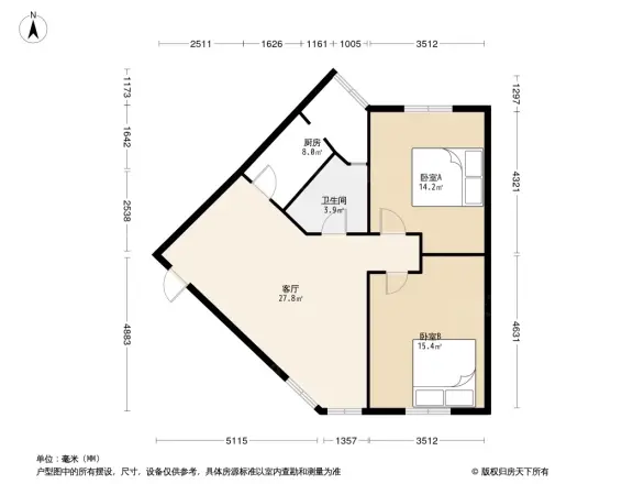 金城商住楼户型图